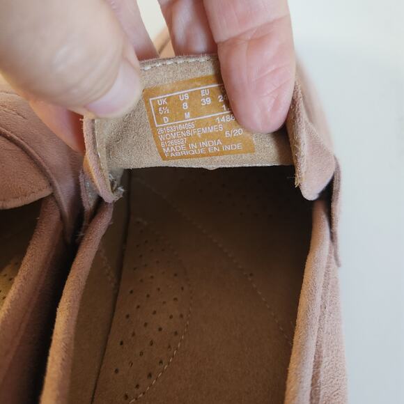 Clarks Trish Rose, Rose Suede US 8 - Picture 7 of 10